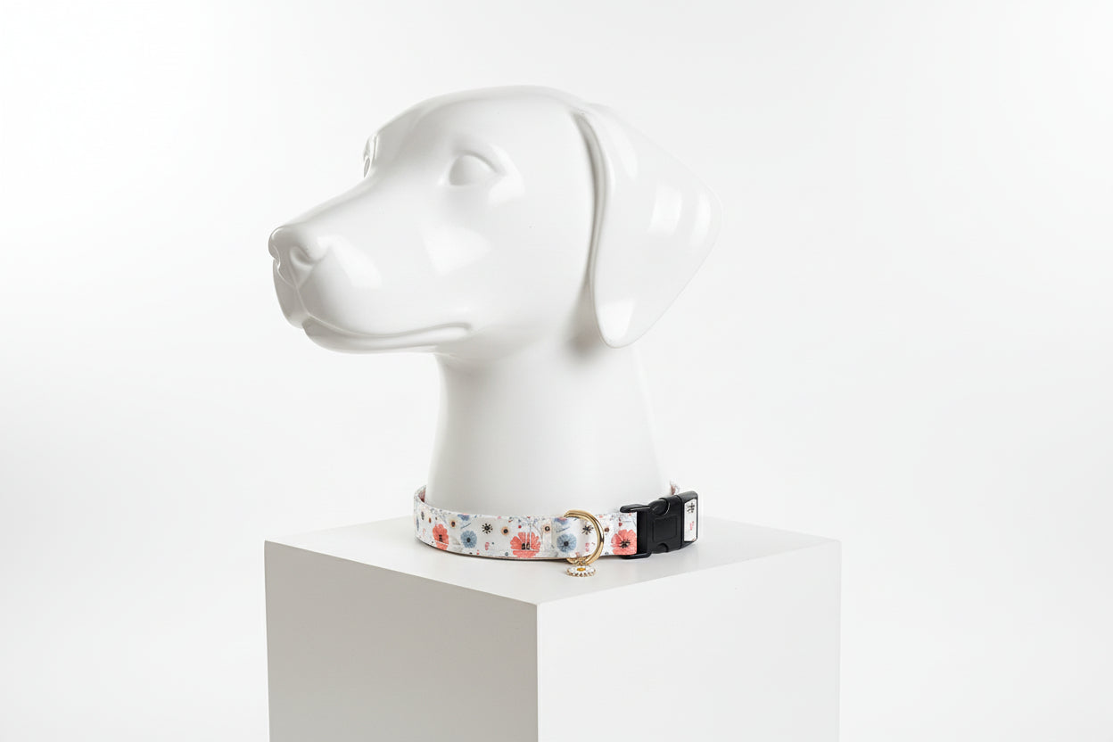 Gänseblümchen-Traum "Daisy" – Frühlings-Halsband (Größe M)