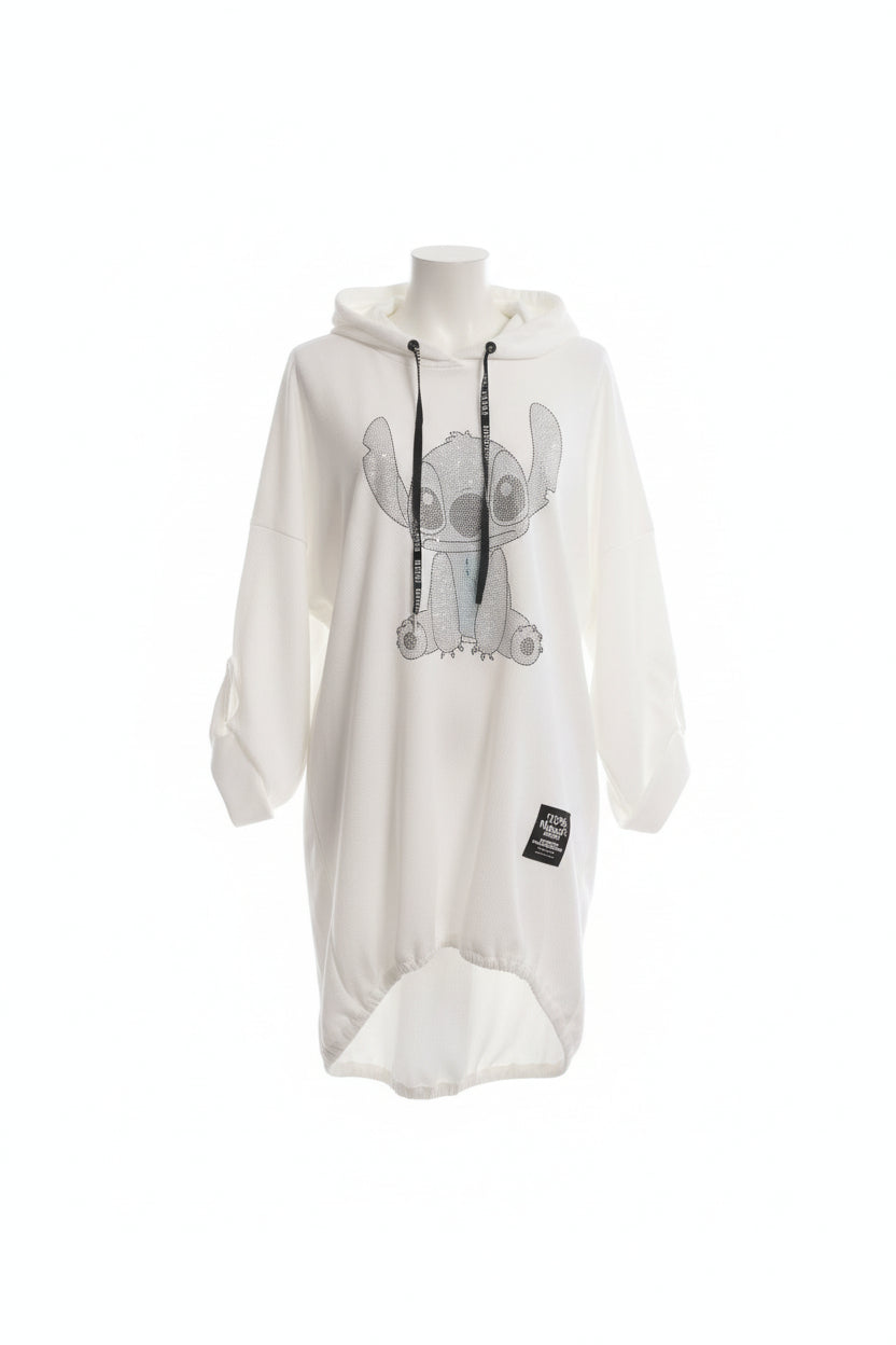 🐾 Kuschel-Style: Italienischer Long-Hoodie „Herbstzauber“